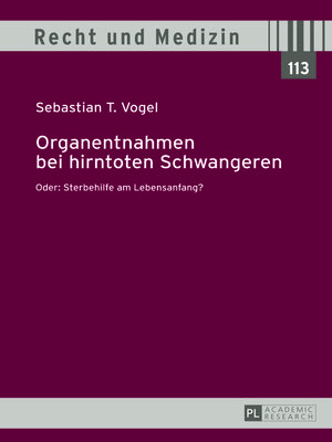 cover image of Organentnahmen bei hirntoten Schwangeren